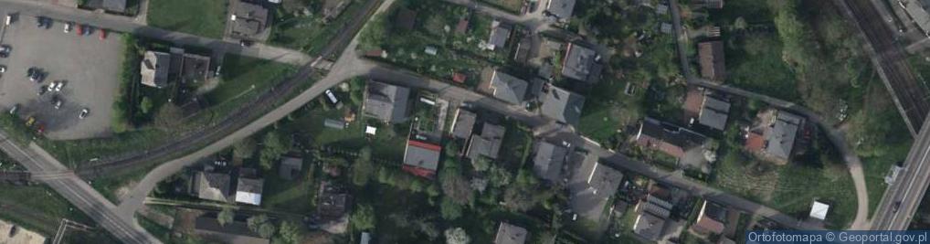 Zdjęcie satelitarne Dworcowa ul.