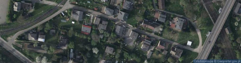 Zdjęcie satelitarne Dworcowa ul.