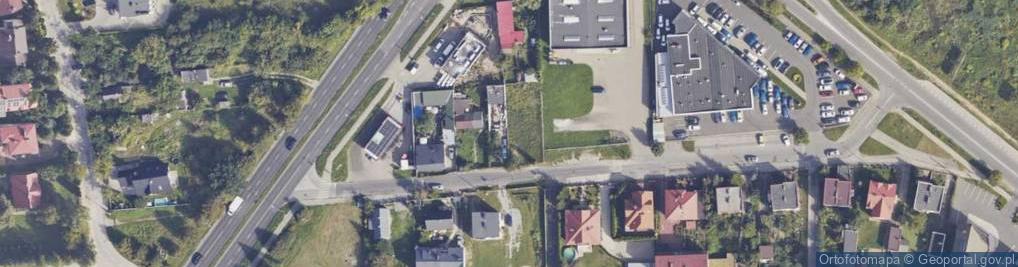 Zdjęcie satelitarne Dworska ul.