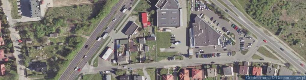 Zdjęcie satelitarne Dworska ul.