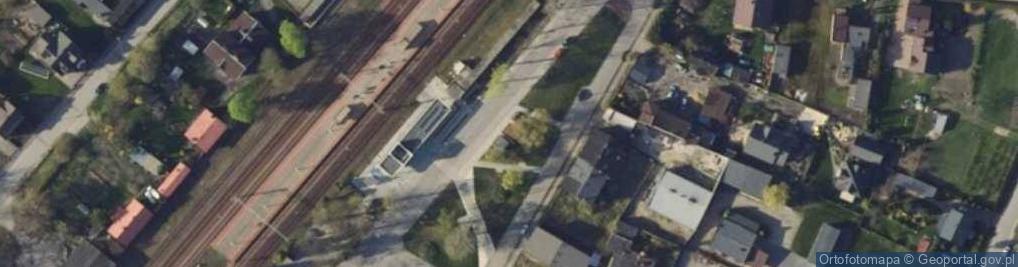 Zdjęcie satelitarne Dworcowa ul.