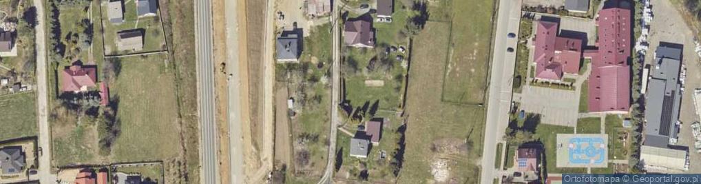 Zdjęcie satelitarne Dworcowa ul.