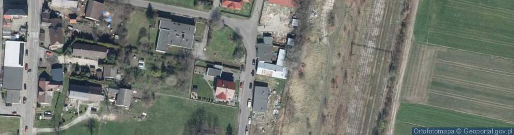 Zdjęcie satelitarne Dworcowa ul.