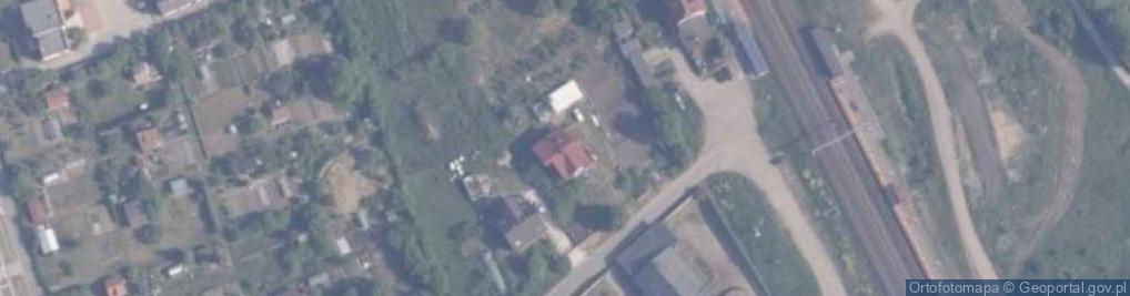 Zdjęcie satelitarne Dworcowa ul.