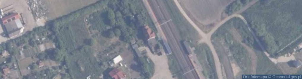 Zdjęcie satelitarne Dworcowa ul.