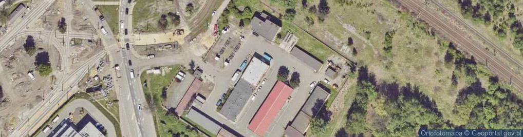 Zdjęcie satelitarne Dworcowa ul.