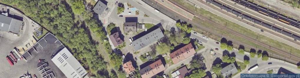 Zdjęcie satelitarne Dworcowa ul.