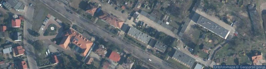 Zdjęcie satelitarne Dworcowa ul.