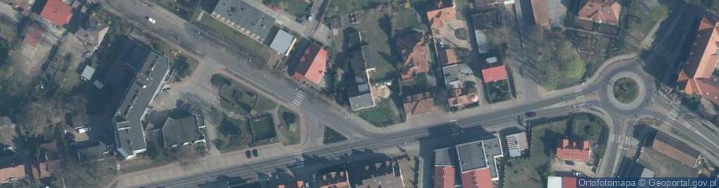 Zdjęcie satelitarne Dworcowa ul.
