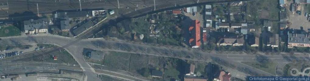 Zdjęcie satelitarne Dworcowa ul.
