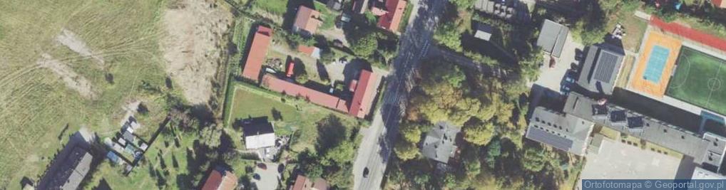 Zdjęcie satelitarne Dworcowa ul.