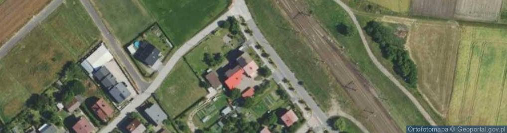 Zdjęcie satelitarne Dworcowa ul.