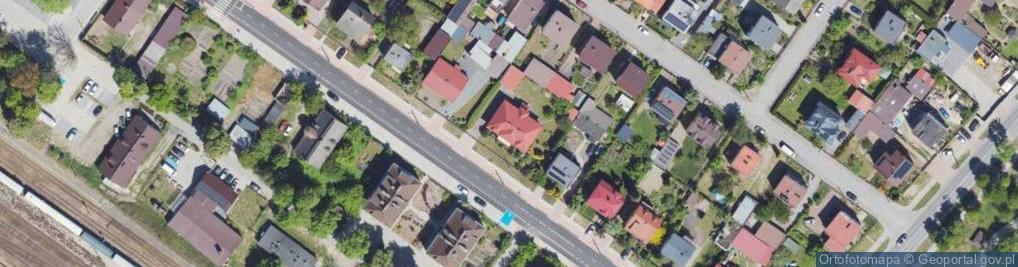 Zdjęcie satelitarne Dworcowa ul.