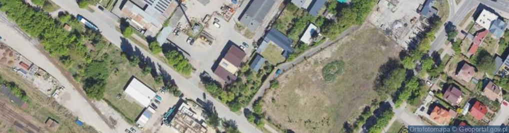 Zdjęcie satelitarne Dworcowa ul.