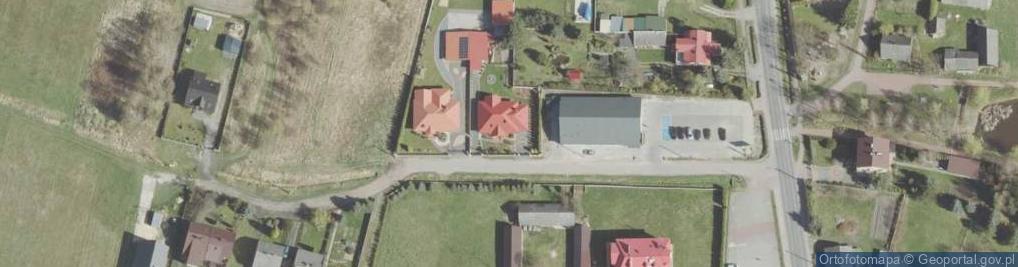 Zdjęcie satelitarne Dworska ul.