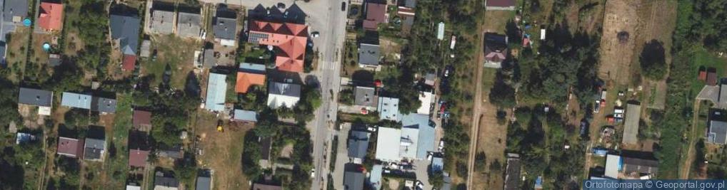 Zdjęcie satelitarne Dworcowa ul.