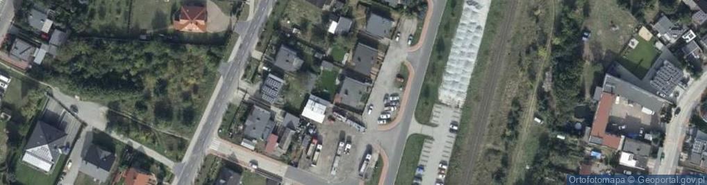 Zdjęcie satelitarne Dworcowa ul.