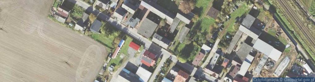 Zdjęcie satelitarne Dworcowa ul.