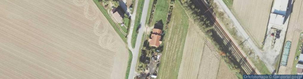 Zdjęcie satelitarne Dworcowa ul.