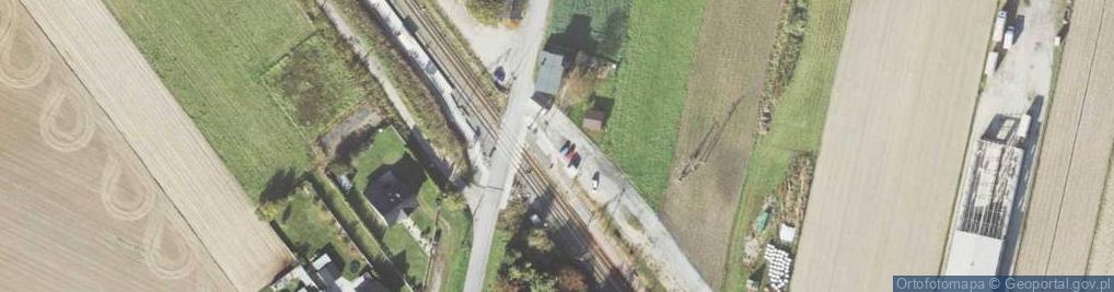 Zdjęcie satelitarne Dworcowa ul.