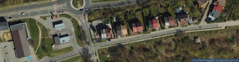 Zdjęcie satelitarne Dwernickiego Józefa, gen. ul.