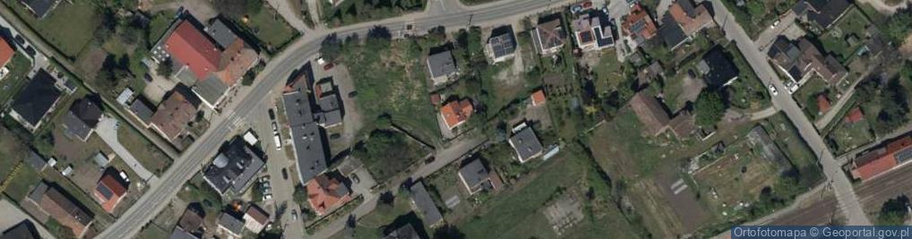 Zdjęcie satelitarne Dworcowa ul.