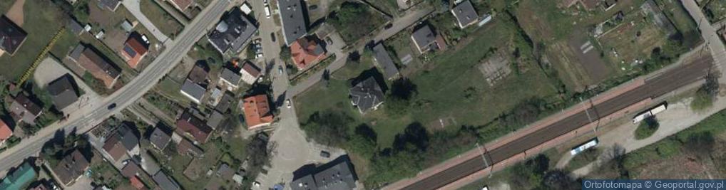Zdjęcie satelitarne Dworcowa ul.