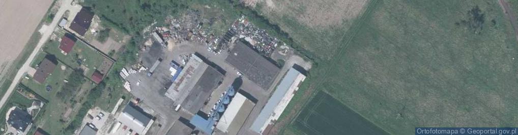 Zdjęcie satelitarne Dworcowa ul.