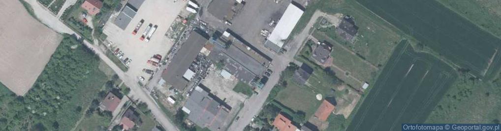 Zdjęcie satelitarne Dworcowa ul.