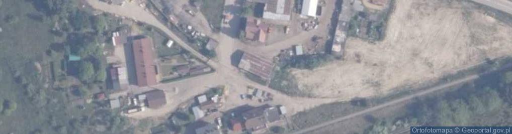 Zdjęcie satelitarne Dworcowa ul.