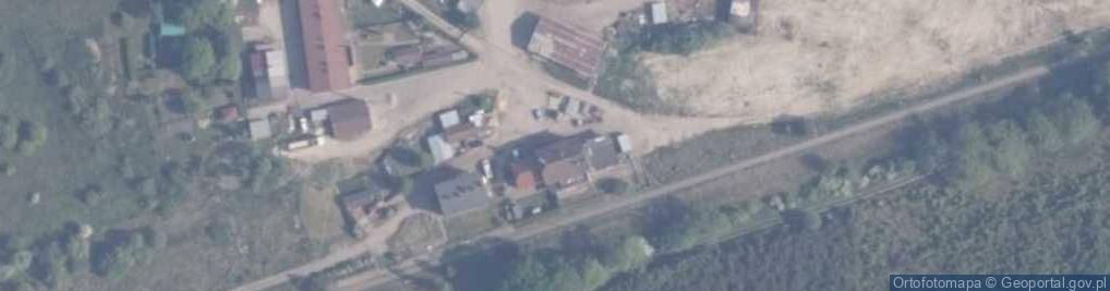 Zdjęcie satelitarne Dworcowa ul.