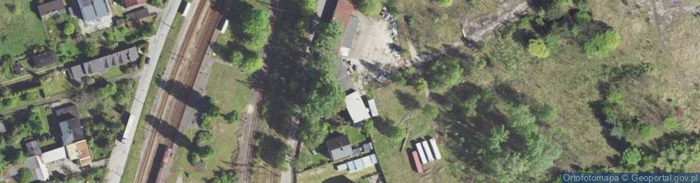 Zdjęcie satelitarne Dworcowa ul.