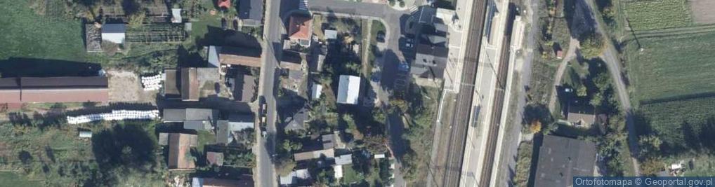 Zdjęcie satelitarne Dworcowa ul.