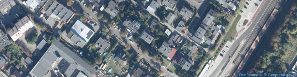 Zdjęcie satelitarne Dworcowa ul.