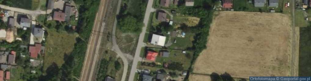 Zdjęcie satelitarne Dworcowa ul.