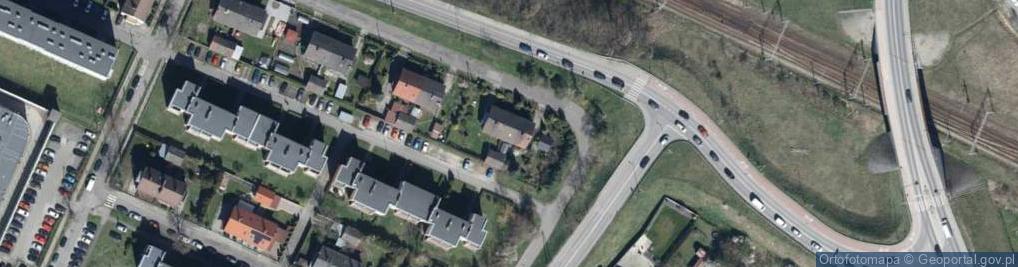 Zdjęcie satelitarne Dworcowa ul.