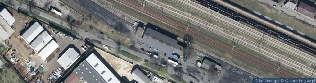 Zdjęcie satelitarne Dworcowa ul.