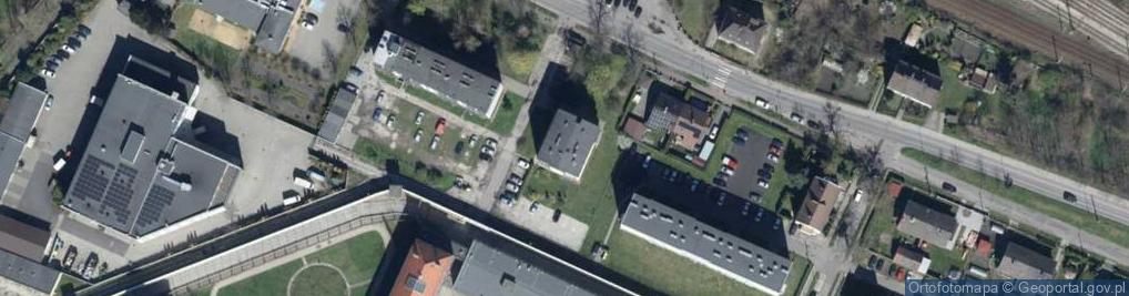 Zdjęcie satelitarne Dworcowa ul.
