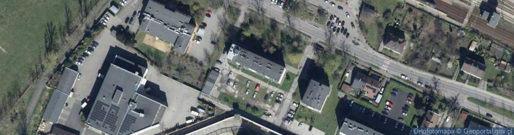 Zdjęcie satelitarne Dworcowa ul.