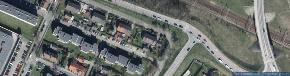 Zdjęcie satelitarne Dworcowa ul.