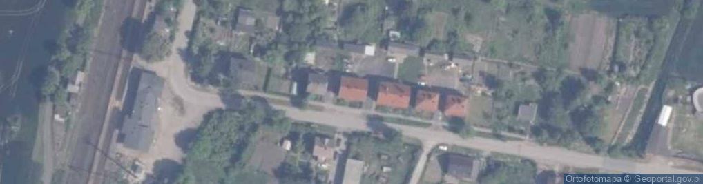 Zdjęcie satelitarne Dworcowa ul.