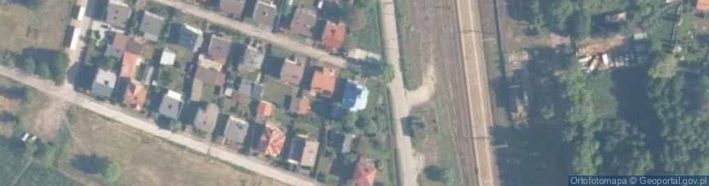 Zdjęcie satelitarne Dworcowa ul.