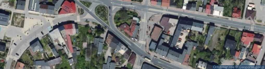 Zdjęcie satelitarne Dworcowa ul.