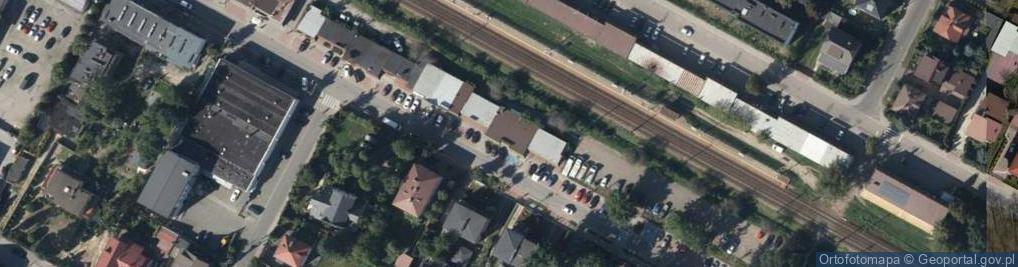 Zdjęcie satelitarne Dworcowa ul.