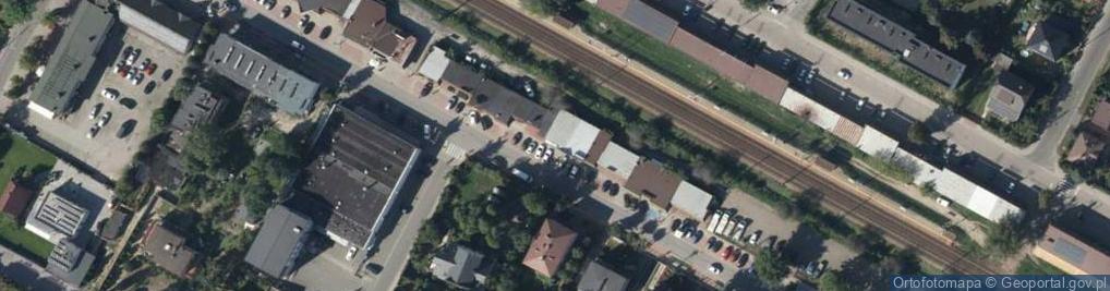 Zdjęcie satelitarne Dworcowa ul.
