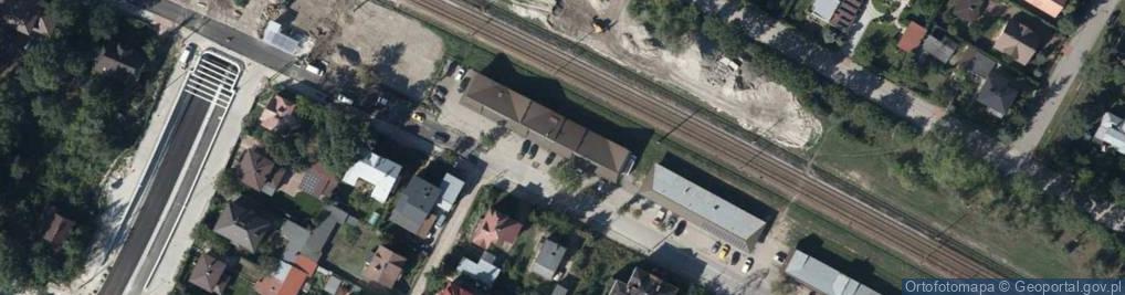 Zdjęcie satelitarne Dworcowa ul.
