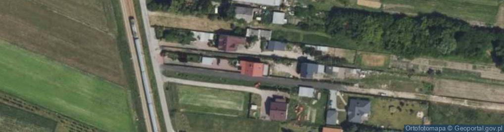 Zdjęcie satelitarne Dworcowa ul.