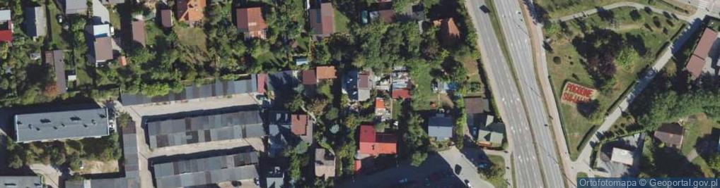 Zdjęcie satelitarne Dwernickiego Józefa, gen. ul.