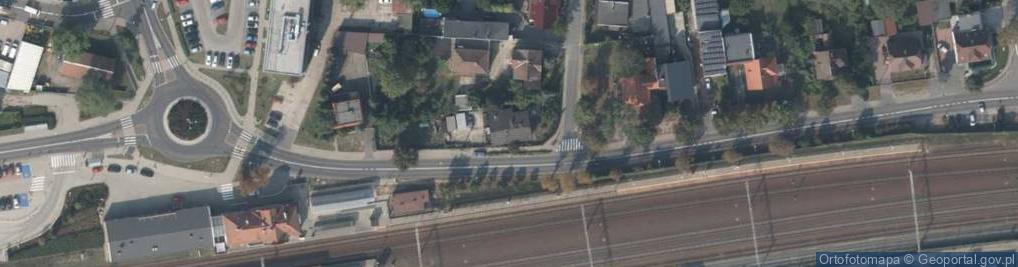 Zdjęcie satelitarne Dworcowa ul.