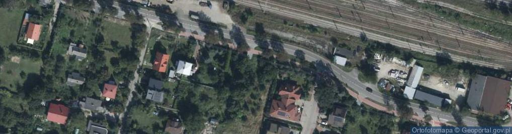 Zdjęcie satelitarne Dworcowa ul.
